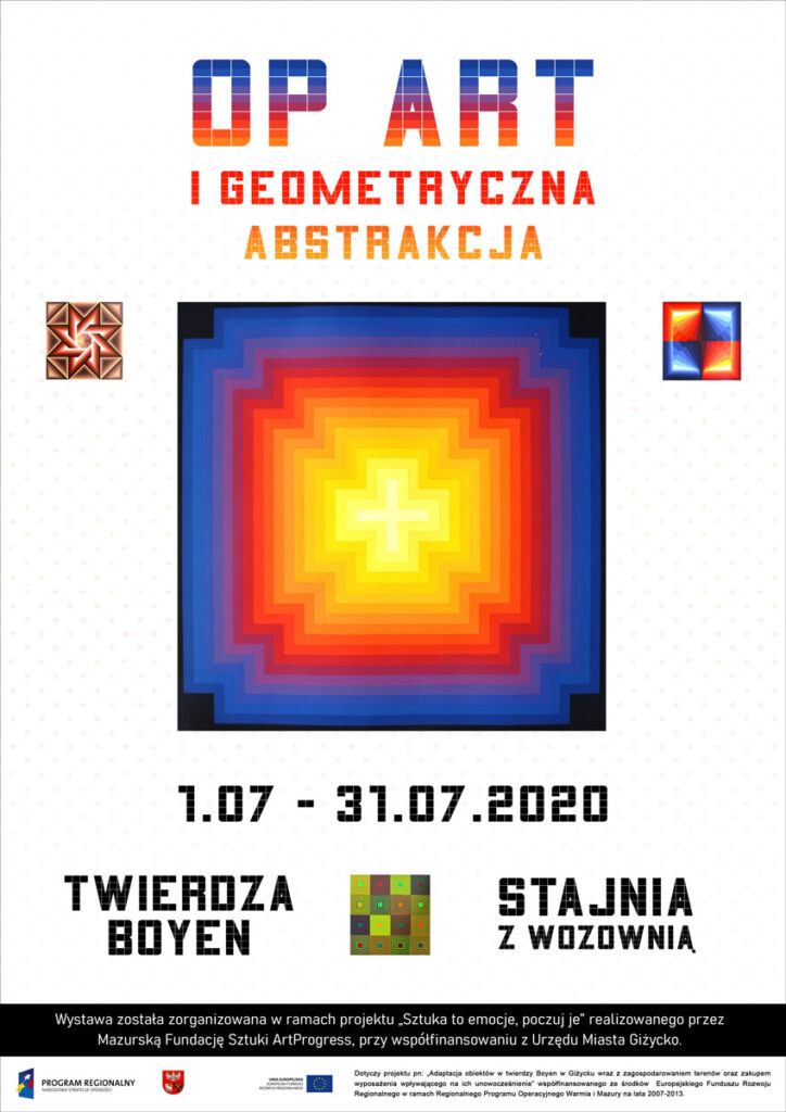 Nowa Wystawa: „Op Art I Geometryczna Abstrakcja” – W Lipcu W.